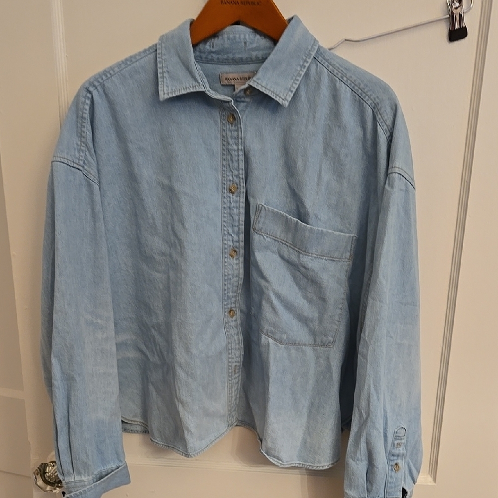 Light Blue Denim Shirt